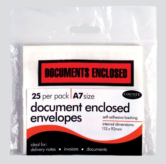 SH00606 DOCUMENT ENCLOSED WALLETS A7