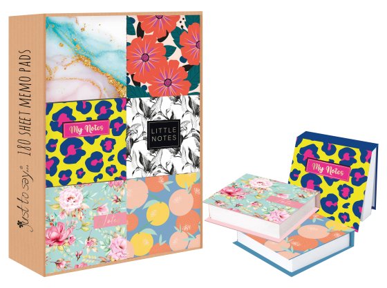 SH02403 MEMO BLOCK ILLUSTRATED 180 SH