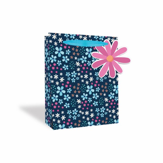 NEW FOR 2024 SG12734 GIFT BAG DITZY FLORAL MED