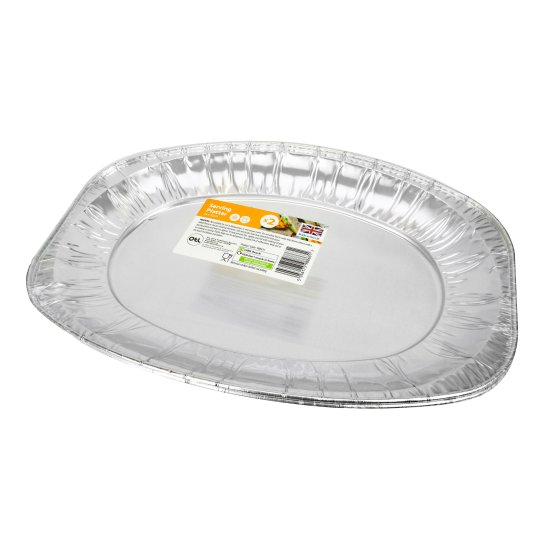 FOIL SERVING PLATTER 2PK