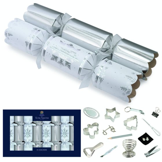 XH6208 CRACKER 8X14IN SILVER DELUXE F