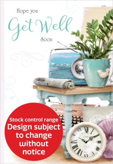 OTB17077B C50 STOCK CONTROL GET WELL FEMALE TRAD