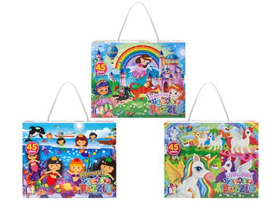 SH09502 JIGSAW 45 PCE SET 2 3 ASST