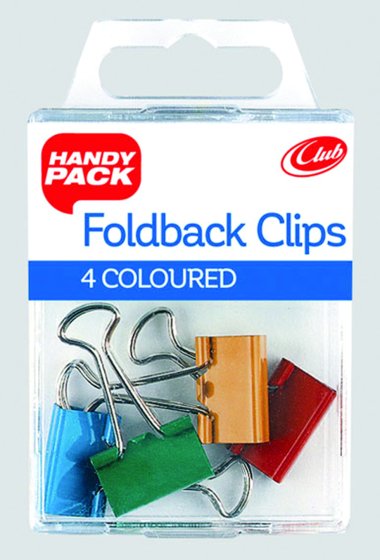 SH04810 FOLDBACK CLIPS ASST TIDY BOX