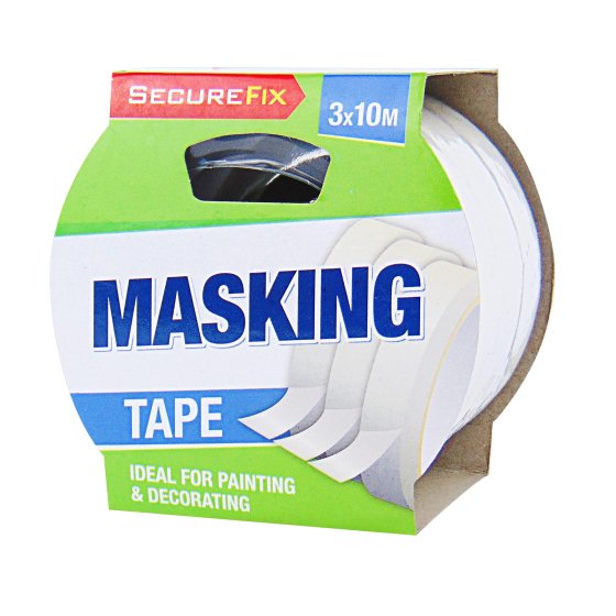 TAPE MASKING 10M 3PK