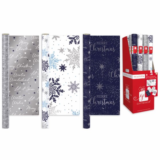 WIGIG WRAP 4M ROLL MIDNIGHT BLUE ASS