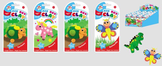 SH09007 AIR DRY CLAY CDU ASST