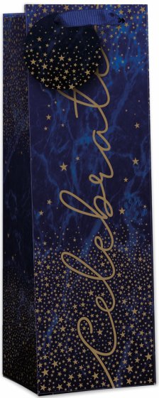 NEW FOR 2024 SG12927 BOTTLE BAG CELEBRATE BLUE