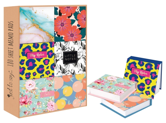 WJ0509 SH02403 MEMO BLOCK ILLUSTRATED 180 SH