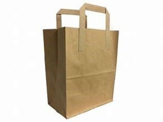 SH11309 BAG CARRIER BROWN PAPER LARGE