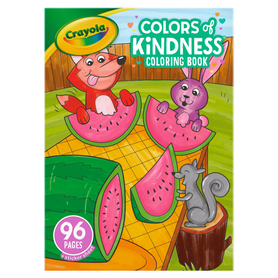 NEW FOR 2024 SG07505 COLOURING BOOK COL OF KINDNESS