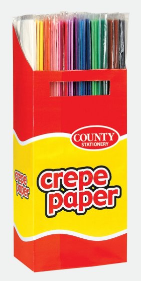 SJ14220 CREPE PAPER ASSTD BOX
