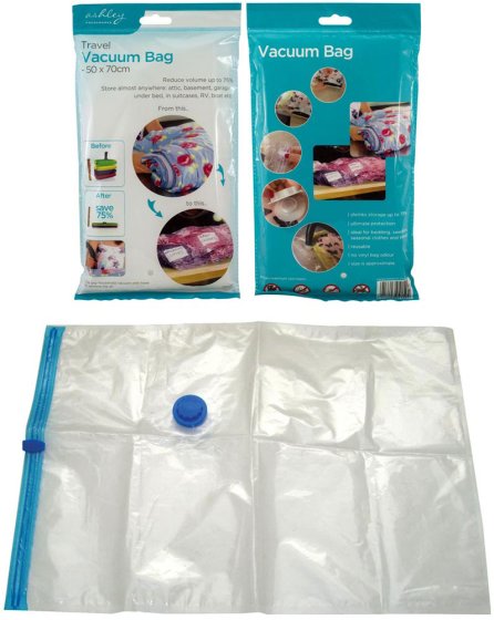 ** WIGIG ** TRAVEL VACUUM BAG 50 X 70 CM