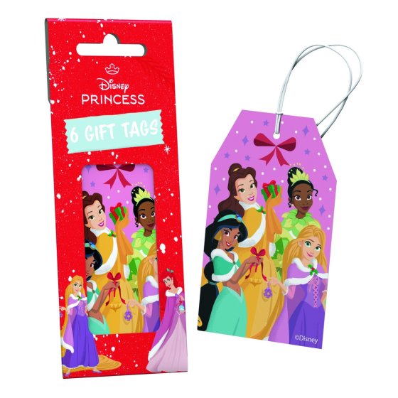 TAGS PACK 6 DISNEY PRINCESS