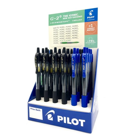 SJ06811 SJ06811 PENS PILOT G2 ROLLER BLUE/BLACK ASS