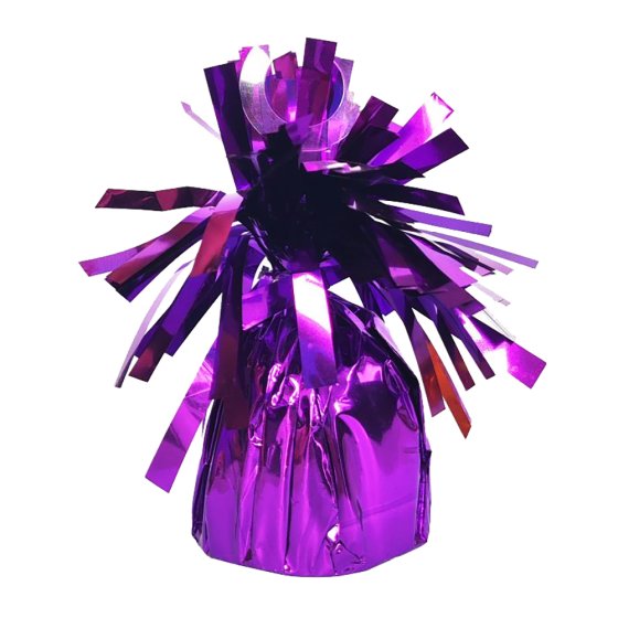 BALLOON WEIGHT FOIL PURPLE