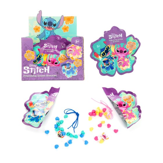 DISNEY STITCH ERASER BRACELET KIT CDU