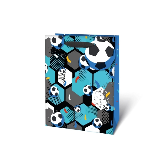SJ15321 SJ15321 GIFT BAG FOOTBALL MEDIUM