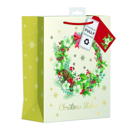 WIGIG GIFT BAG FOLIAGE MED