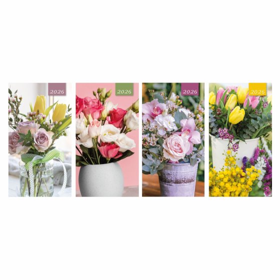 DH0705 DIARY SLIM 2 WTV FLORAL