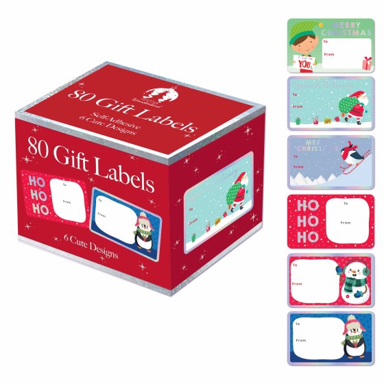 XH1003 80 HOLOGRAPHIC LABELS