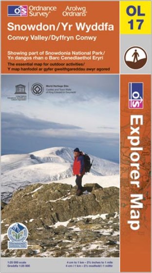 ** WIGIG ** MAP OL17 SNOWDONIA