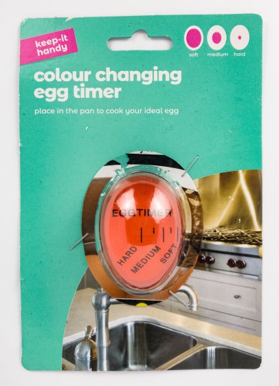 COLOUR CHANGING EGG TIMER 1PK KIH
