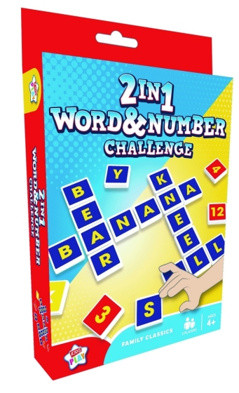 SJ09608 SJ09608 KIDS CREATE 2 IN 1 WORD N NUMBER CHALLENGE
