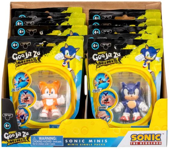 HEROES OF GOO JIT ZU SONIC THE HEDGEHOG MINIS