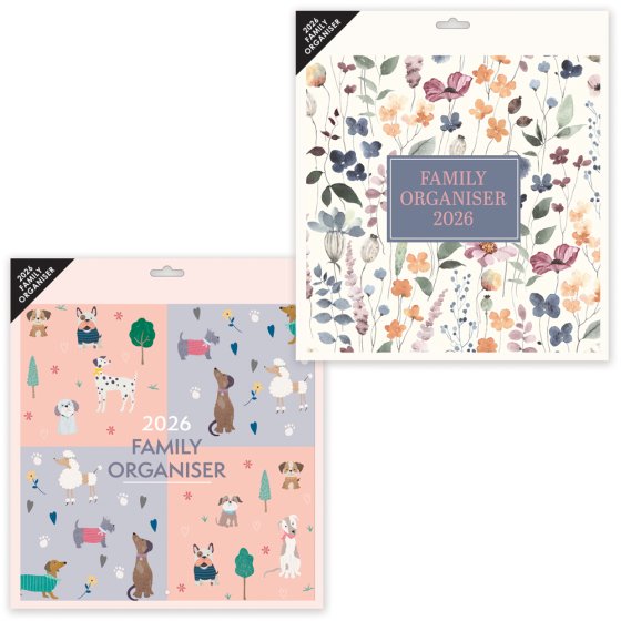 DH1002 CALENDAR FAMILY ORGANISER