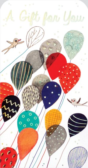 SH14912 MONEY WALLET OPEN BALLOONS