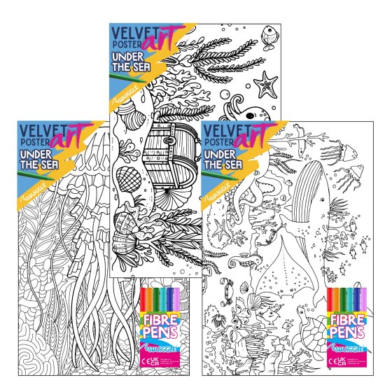 SH08503 POSTER ART VELVET UNDER THE SE