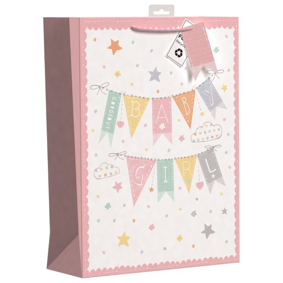 SH14510 GIFT BAG BABY GIRL XL