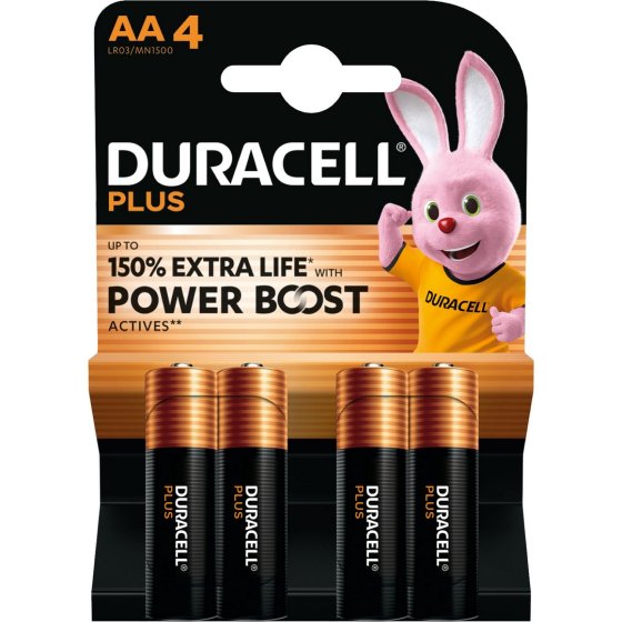 CJ1612 SJ11502 BATTERY DURACELL BOOST AA 4PK