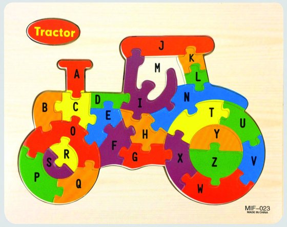 WOOD VEHICLE JIGSAW PUZZLES 4