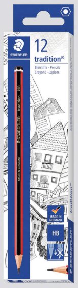 SH07907 STAEDTLER TRADITION PENCILS 3B