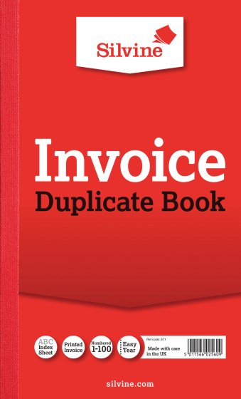 SH02702 611 DUPLICATE BOOK 8X5 INV