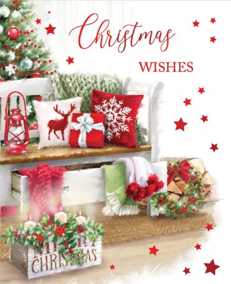 WIGIG CARDS BOX 24 LUX COSY CHRISTMA