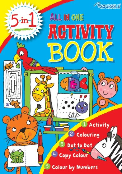 SH09909 ACTIVITY BOOK ALL IN ONE A4