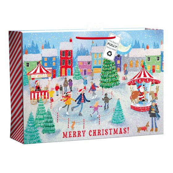 WIGIG GIFT BAG LANDSCAPE WINTER VILL