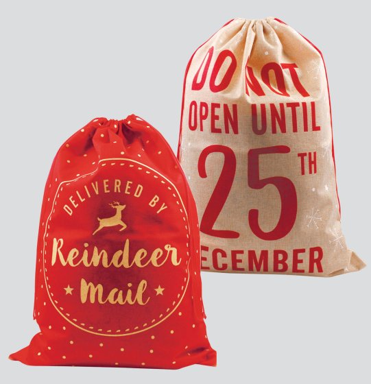 XH5306 LARGE HESSIAN SACK 2 ASSORTED