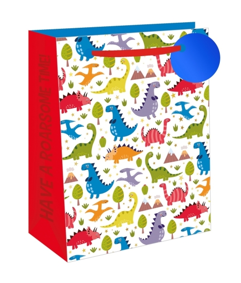 SJ15323 SJ15323 GIFT BAG DINO FUN LARGE