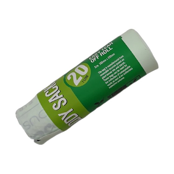 SH11311 CADDY LINERS 7L 20S COMPOSTABL