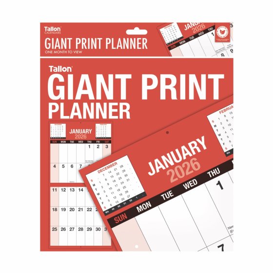 DH0803 DIARY GIANT PRINT COMMERCIAL C