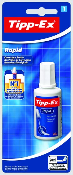 SH05202 TIPPEX RAPID FLUID CARDED