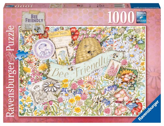 NEW FOR 2024 SG09314 JIGSAW 1000 PCE BEE FRIENDLY