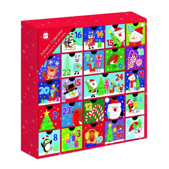 XH0805 ADVENT CALENDAR CARD