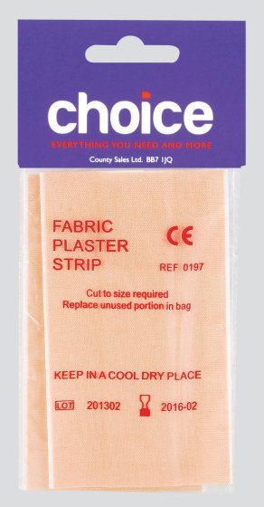 SH10908 CHOICE FABRIC DRESSING STRIP