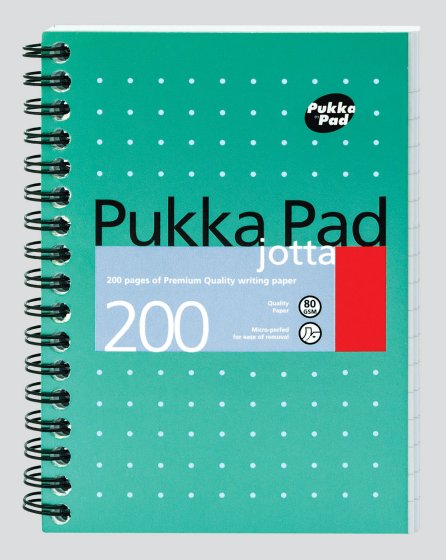 SH02107 A6 METALLIC JOTTA NOTEPAD