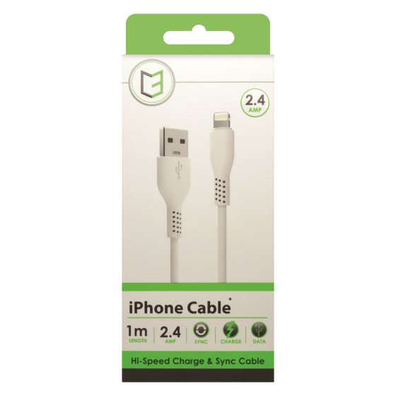 SG03617 C3 IPHONE CABLE 1M PVC